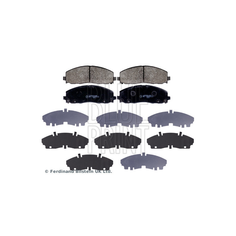 BLUE PRINT ADA104268 Brake Pads Set Front for