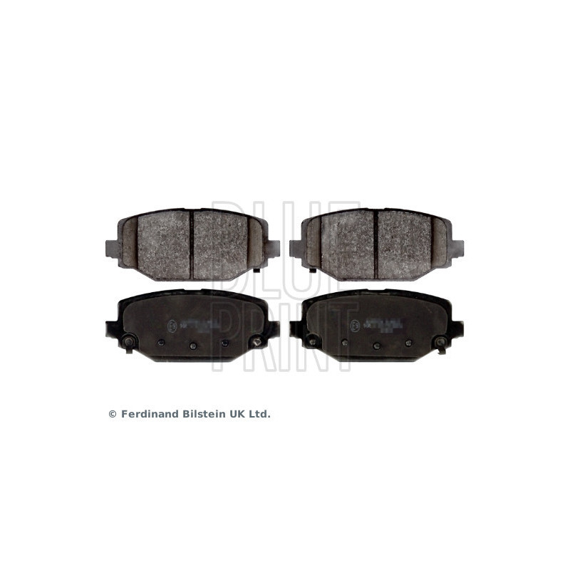 BLUE PRINT ADA104271 Pastiglie freno Posteriore per