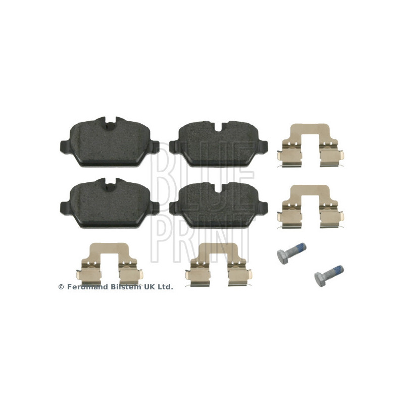 BLUE PRINT ADB114214 Brzdové destičky Zadní pro