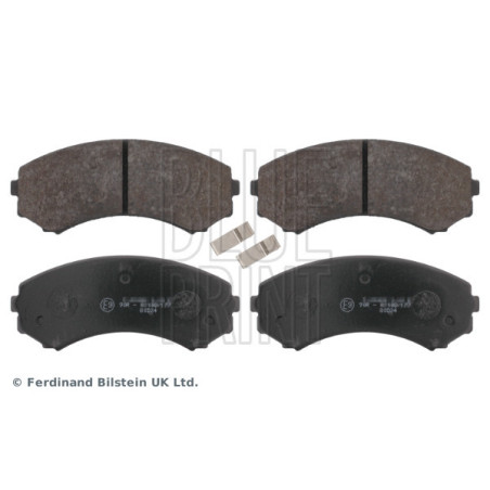 BLUE PRINT ADC44261 Brzdové platničky Predné pre