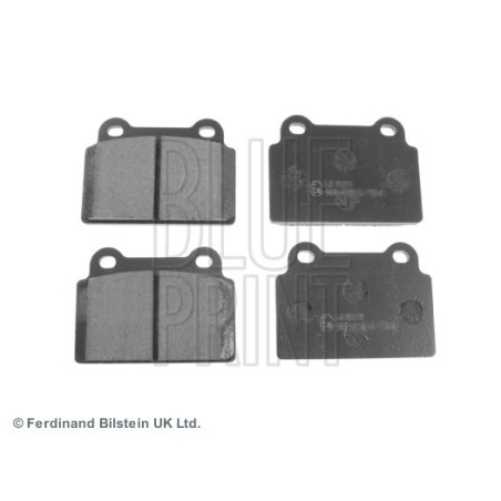 BLUE PRINT ADC44276 Pastillas de freno Trasero para