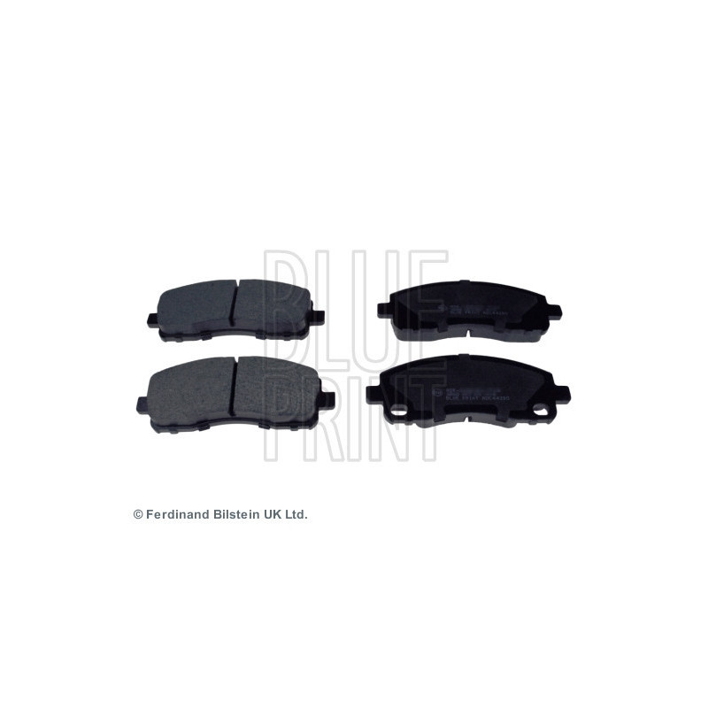 BLUE PRINT ADC44280 Bremsbeläge Hinten für