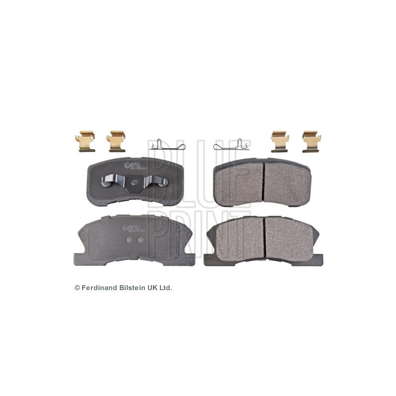 BLUE PRINT ADD64235 Brzdové platničky Predné pre