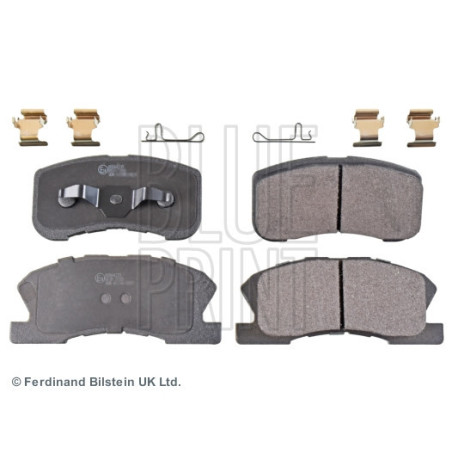 BLUE PRINT ADD64235 Brzdové platničky Predné pre