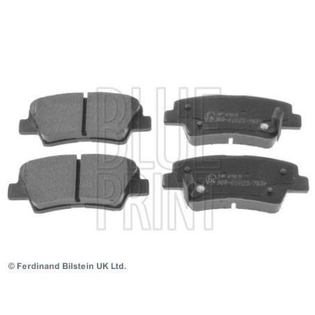 BLUE PRINT ADG042100 Plaquettes de frein Arrière pour