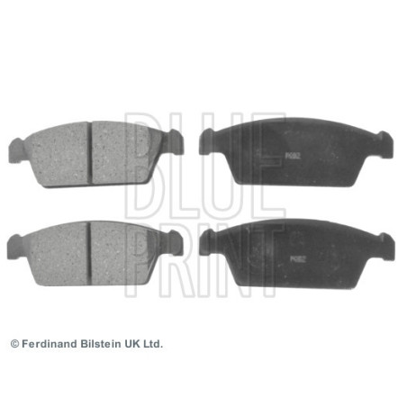 BLUE PRINT ADG042102 Brzdové platničky Predné pre