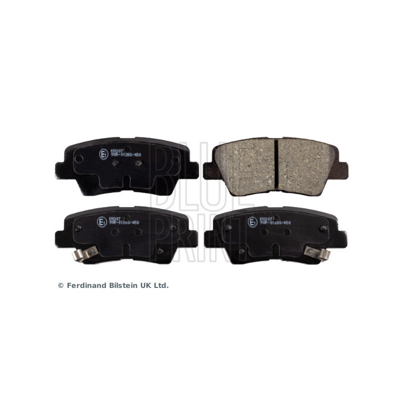 BLUE PRINT ADG042109 Brake Pads Set Rear for