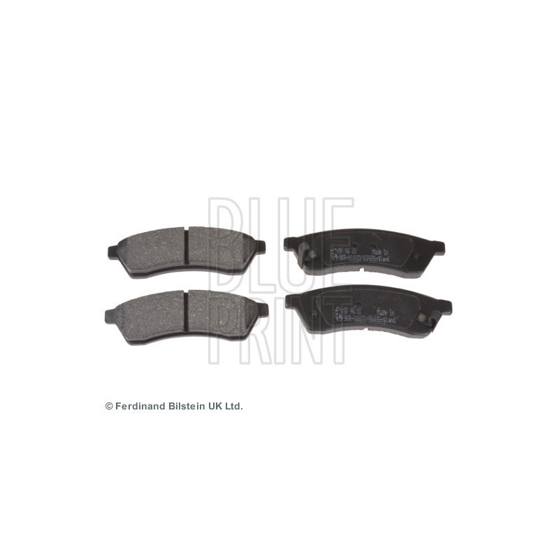 BLUE PRINT ADG042114 Bremsbeläge Hinten für