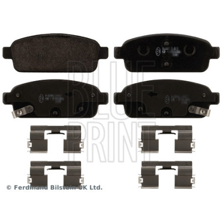 BLUE PRINT ADG042123 Bremsbeläge Hinten für