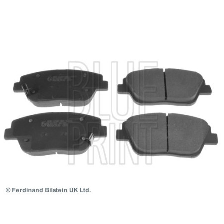 BLUE PRINT ADG042133 Brzdové platničky Predné pre