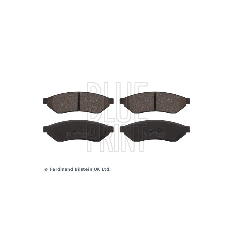 BLUE PRINT ADG042144 Pastillas de freno Trasero para