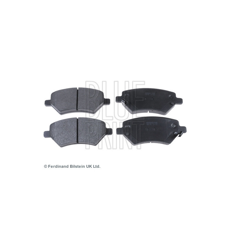 BLUE PRINT ADG042148 Brzdové platničky Predné pre