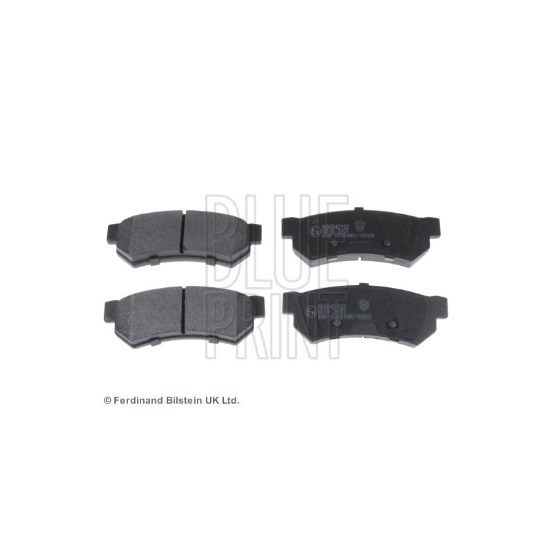 BLUE PRINT ADG042152 Bremsbeläge Hinten für