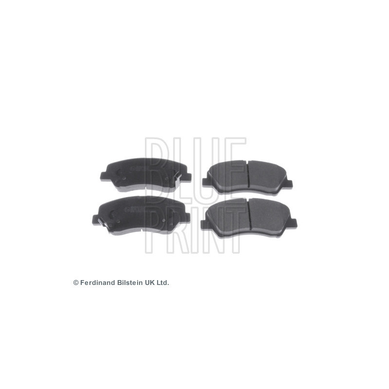 BLUE PRINT ADG042153 Brzdové platničky Predné pre