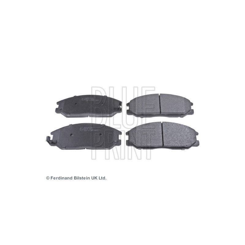 BLUE PRINT ADG04239 Brzdové platničky Predné pre