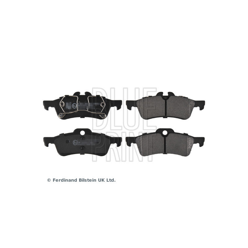 BLUE PRINT ADG04242 Brzdové platničky Zadné pre
