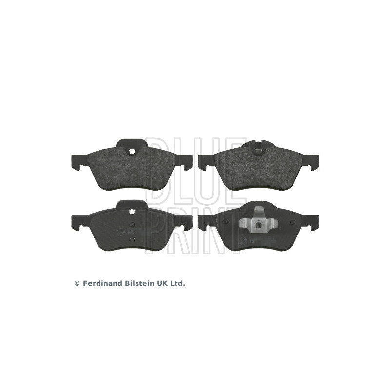 BLUE PRINT ADG04243 Brzdové platničky Predné pre