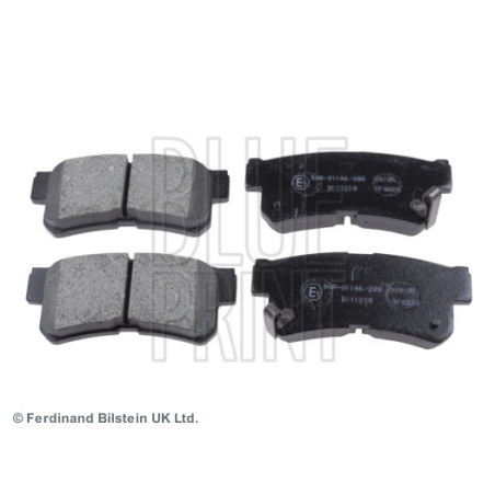 BLUE PRINT ADG04250 Brzdové platničky Zadné pre