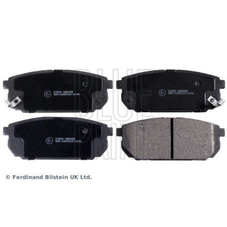 BLUE PRINT ADG04259 Brzdové platničky Zadné pre
