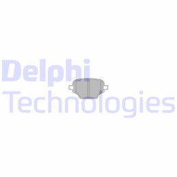 DELPHI LP3580 Bremsbeläge