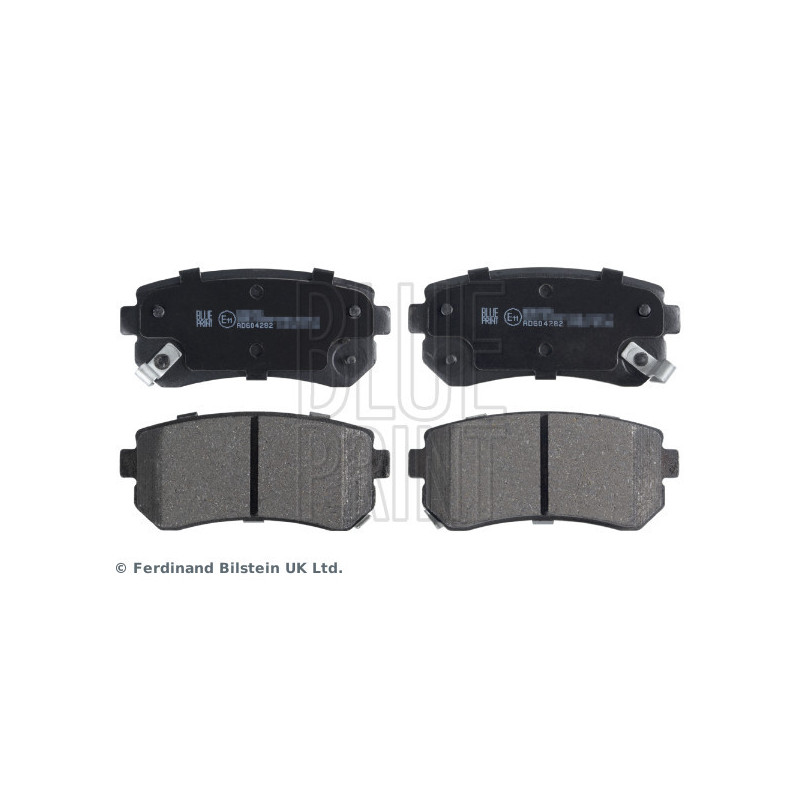 BLUE PRINT ADG04282 Bremsbeläge Hinten für