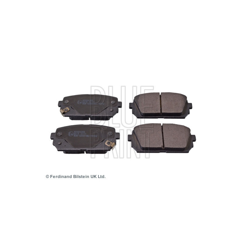 BLUE PRINT ADG04283 Pastillas de freno Trasero para