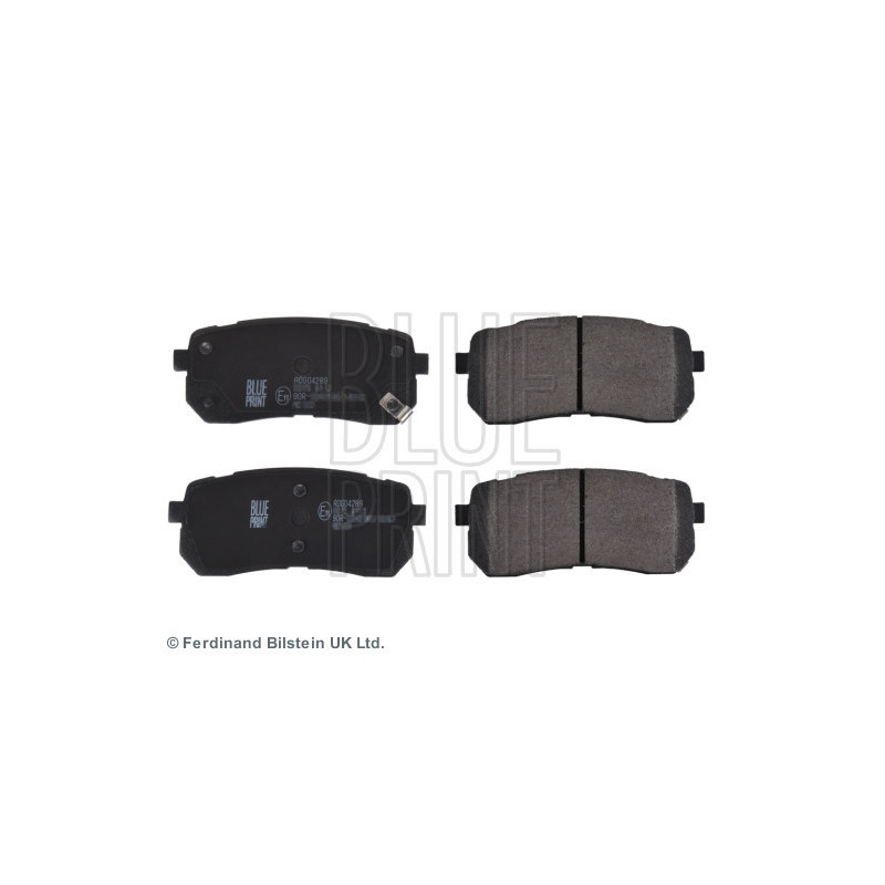 BLUE PRINT ADG04289 Bremsbeläge Hinten für