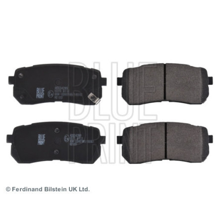 BLUE PRINT ADG04289 Bremsbeläge Hinten für