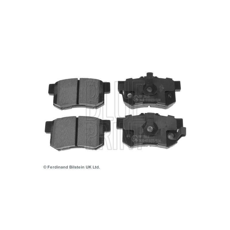 BLUE PRINT ADH24280 Brzdové platničky Zadné pre