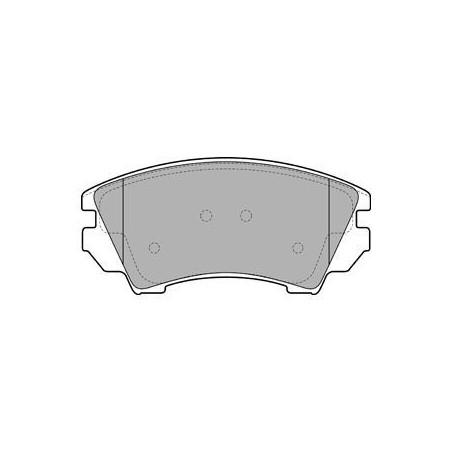 Brake Pads Set Front for Chevrolet Opel Saab DELPHI LP2081