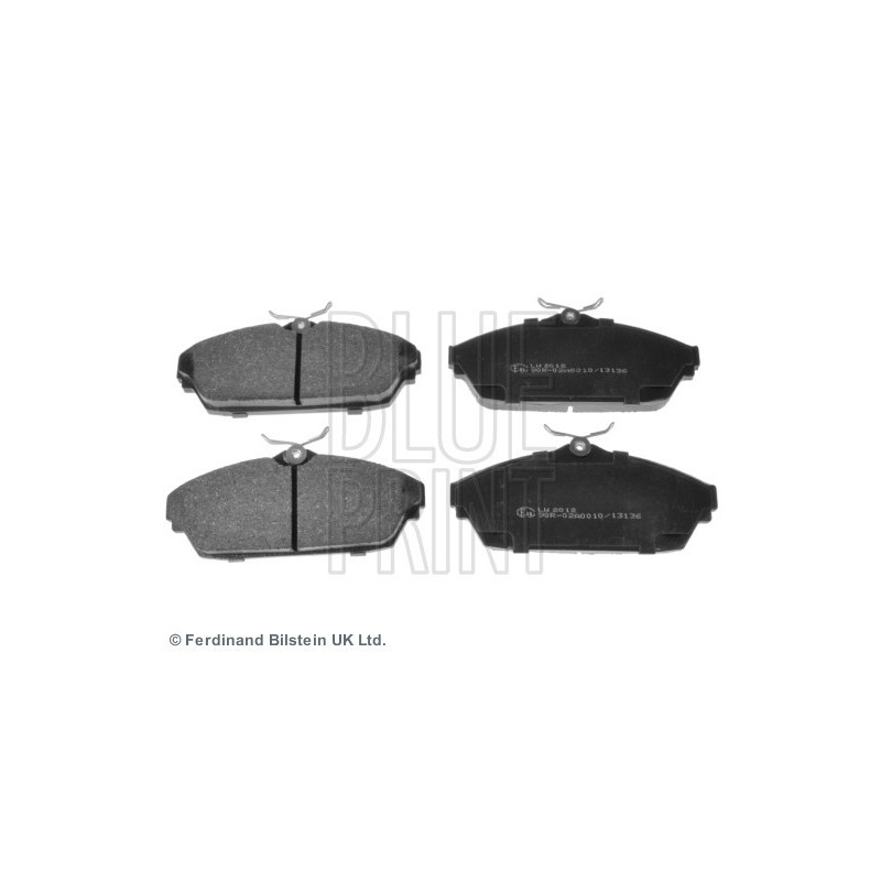 BLUE PRINT ADJ134210 Plaquettes de frein Avant pour