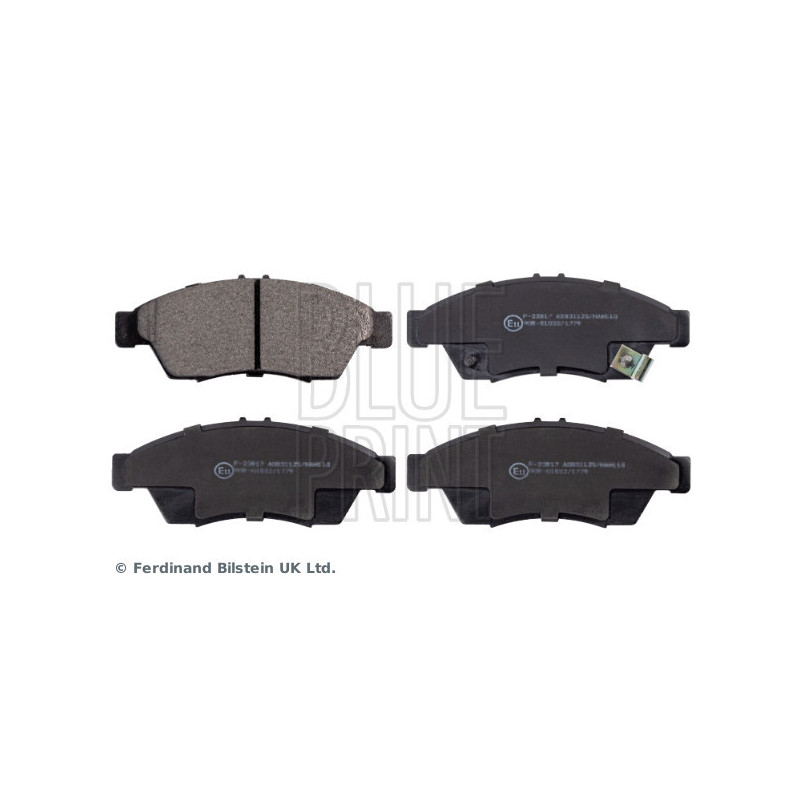 BLUE PRINT ADK84231 Klocki hamulcowe Przód dla