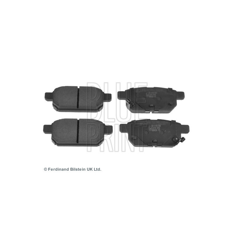 BLUE PRINT ADK84238 Pastillas de freno Trasero para