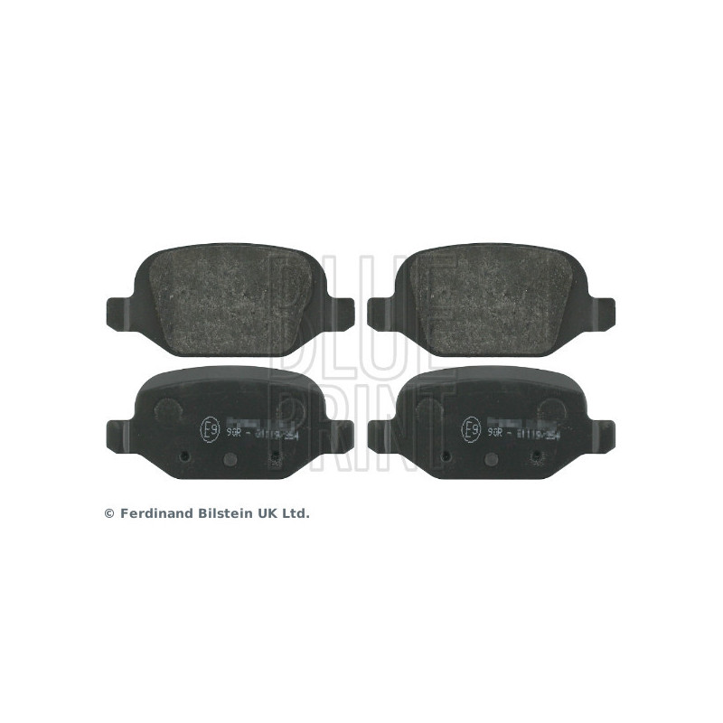 BLUE PRINT ADL144205 Pastillas de freno Trasero para