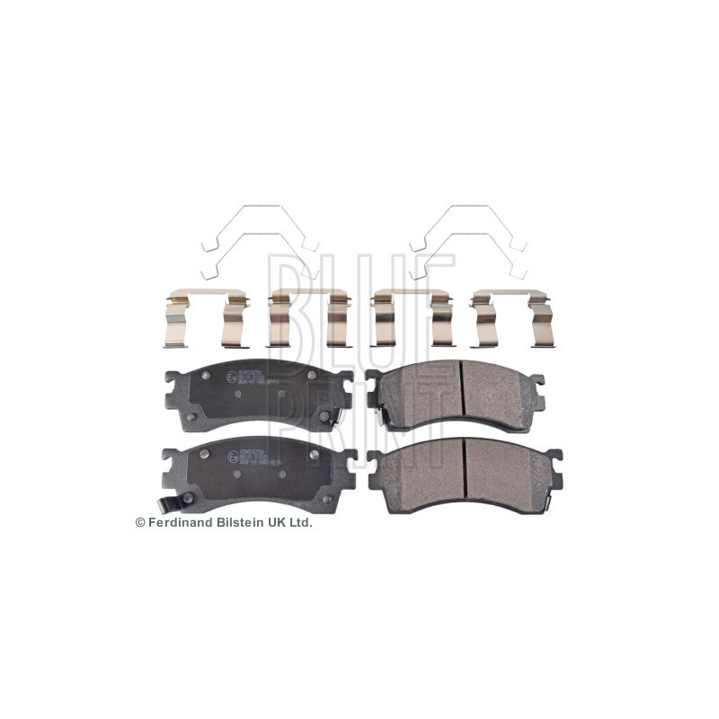BLUE PRINT ADM54250 Brzdové destičky Přední pro
