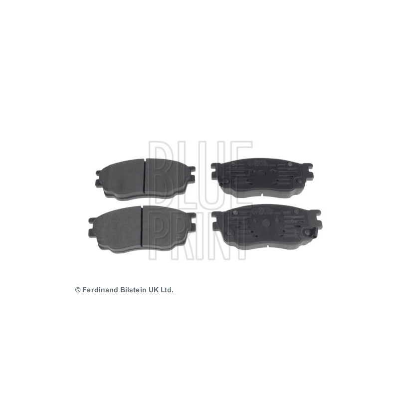 BLUE PRINT ADM54276 Brzdové platničky Predné pre