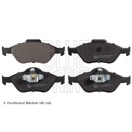 BLUE PRINT ADM54281 Brzdové platničky Predné pre
