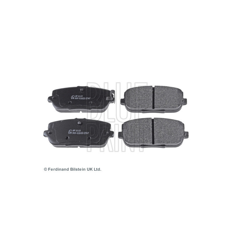 BLUE PRINT ADM54291 Bremsbeläge Hinten für