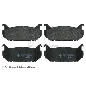 BLUE PRINT ADM54293 Pastillas de freno Trasero para