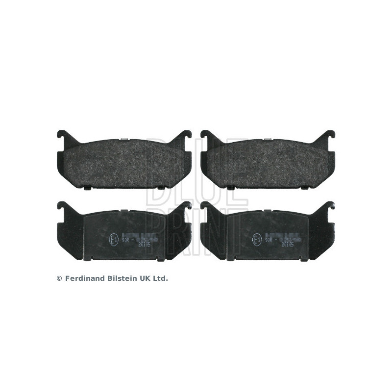 BLUE PRINT ADM54293 Brake Pads Set Rear for