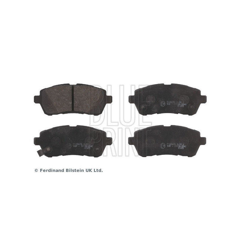 BLUE PRINT ADM54295 Brzdové platničky Predné pre