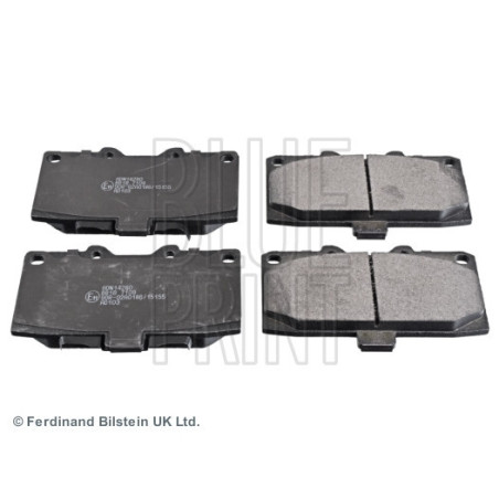 BLUE PRINT ADN14280 Plaquettes de frein Avant pour