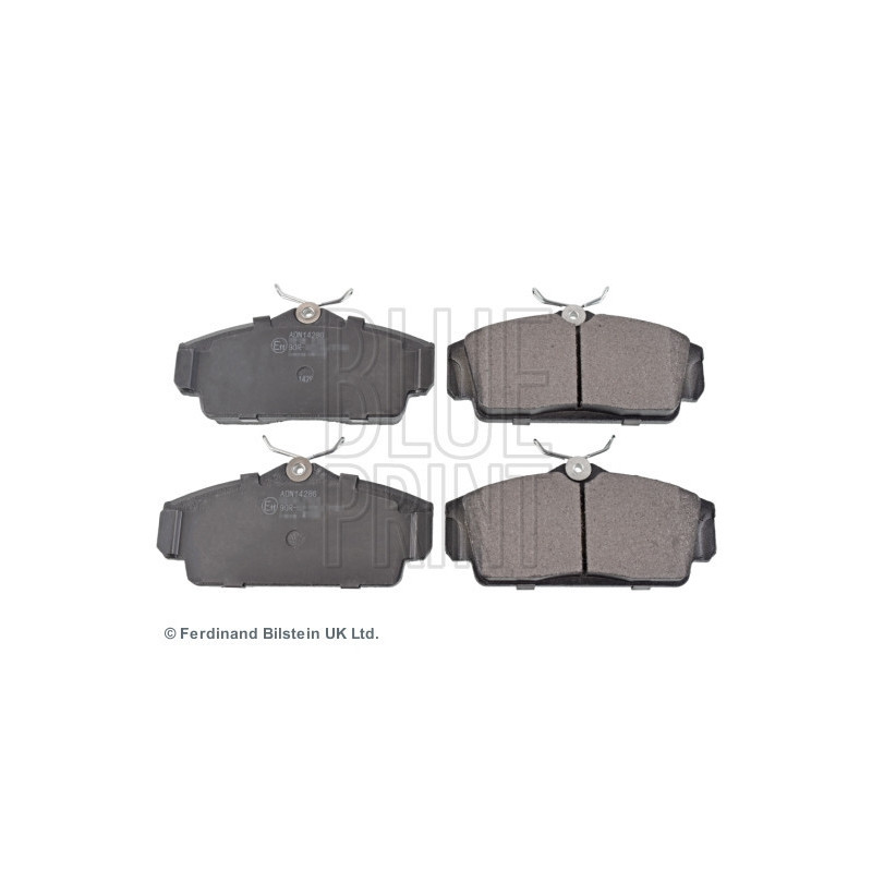 BLUE PRINT ADN14286 Plaquettes de frein Avant pour