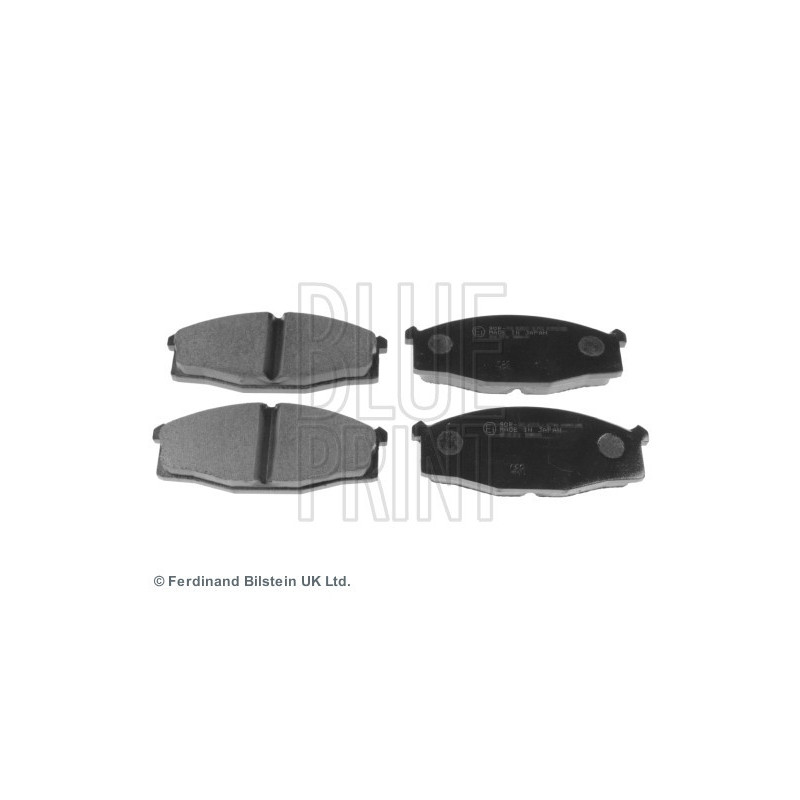 BLUE PRINT ADN14298 Plaquettes de frein Avant pour