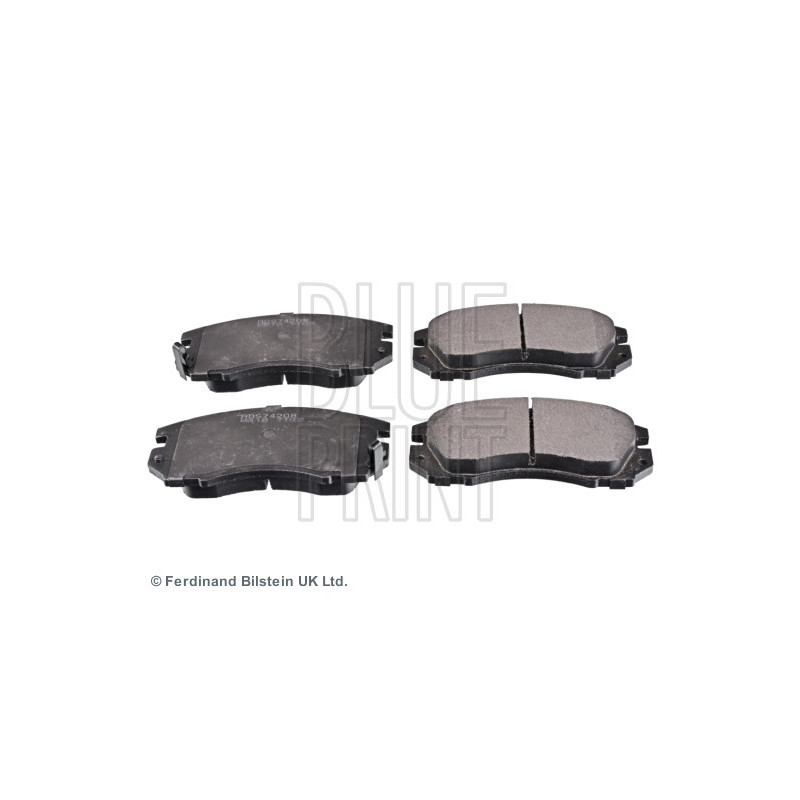 BLUE PRINT ADS74208 Brzdové destičky Přední pro