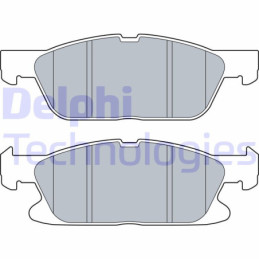 DELPHI LP3280 Brake Pads