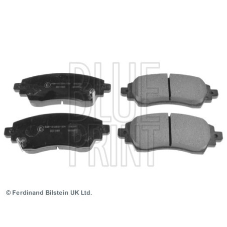 BLUE PRINT ADT342104 Brzdové platničky Predné pre