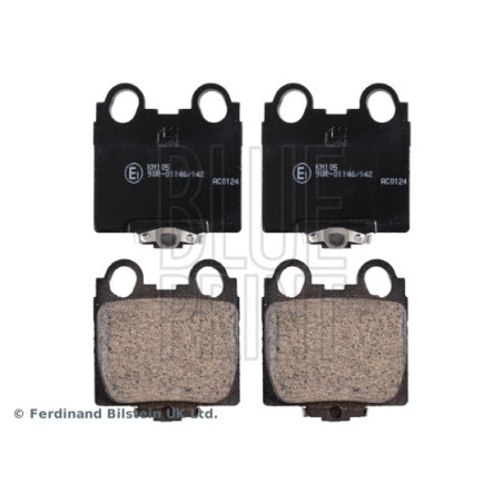 BLUE PRINT ADT342108 Pastillas de freno Trasero para
