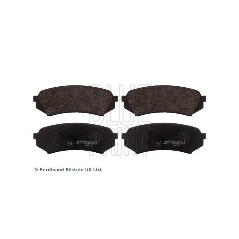 BLUE PRINT ADT342111 Plaquettes de frein Arrière pour