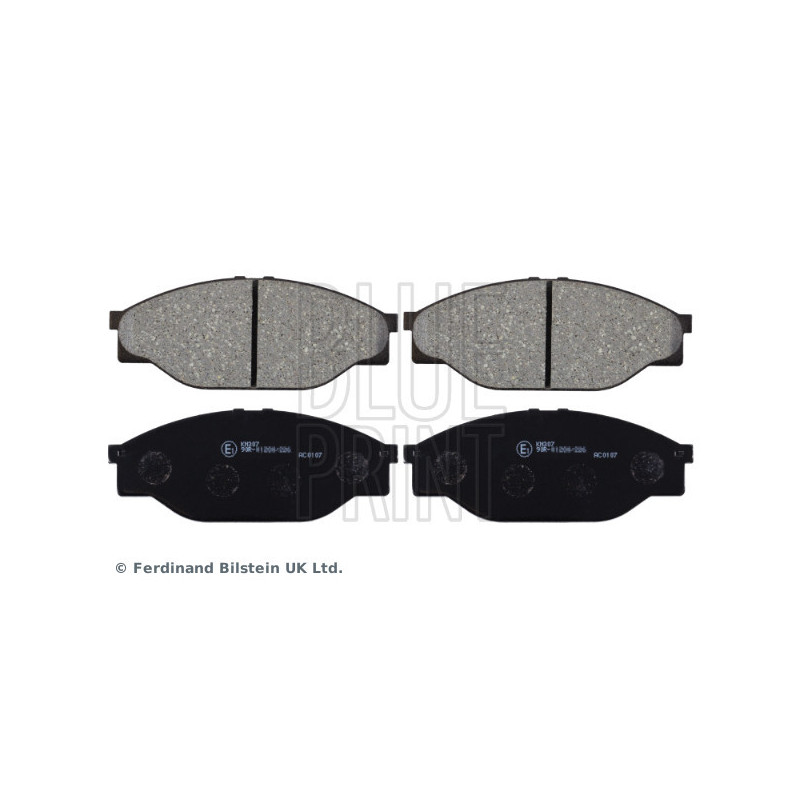 BLUE PRINT ADT342123 Brake Pads Set Front for